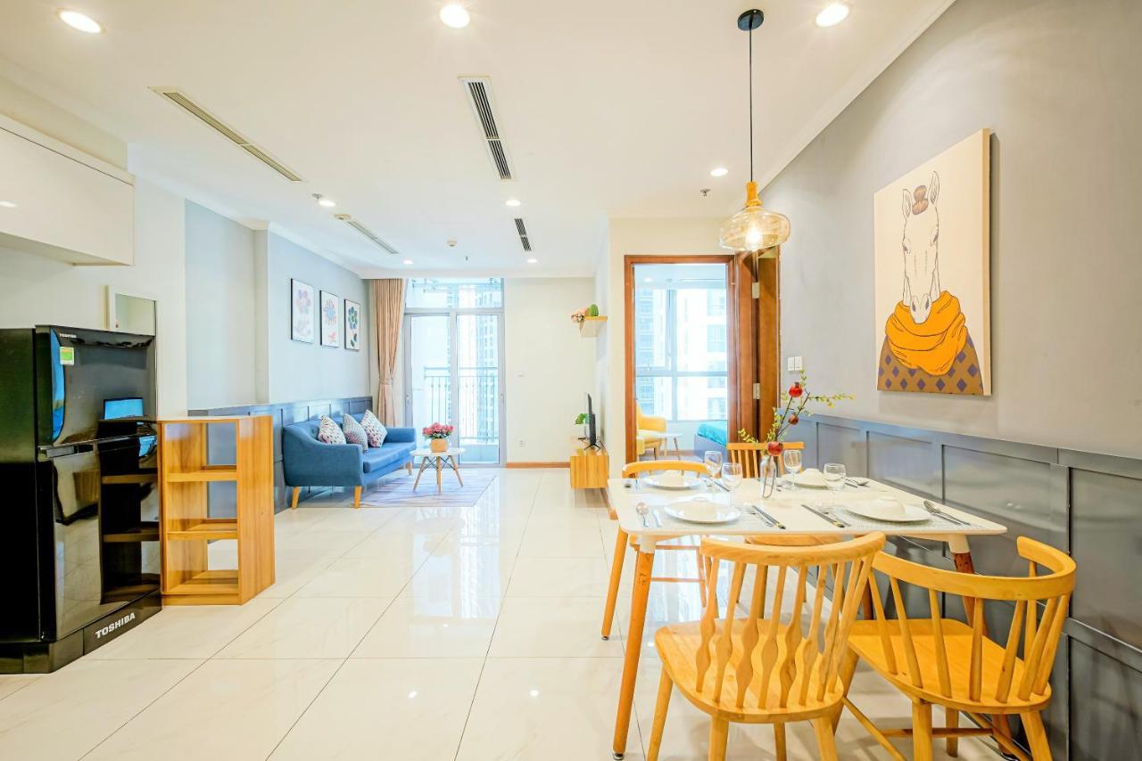 Mott Haven Apart - Vinhomes Central Park, Landmark 81 Area & Ice Rink Ho Chi Minh-stad Buitenkant foto