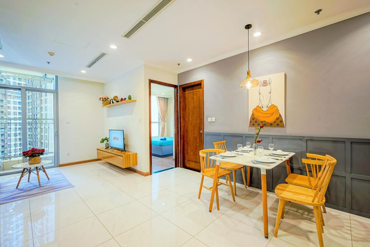 Mott Haven Apart - Vinhomes Central Park, Landmark 81 Area & Ice Rink Ho Chi Minh-stad Buitenkant foto