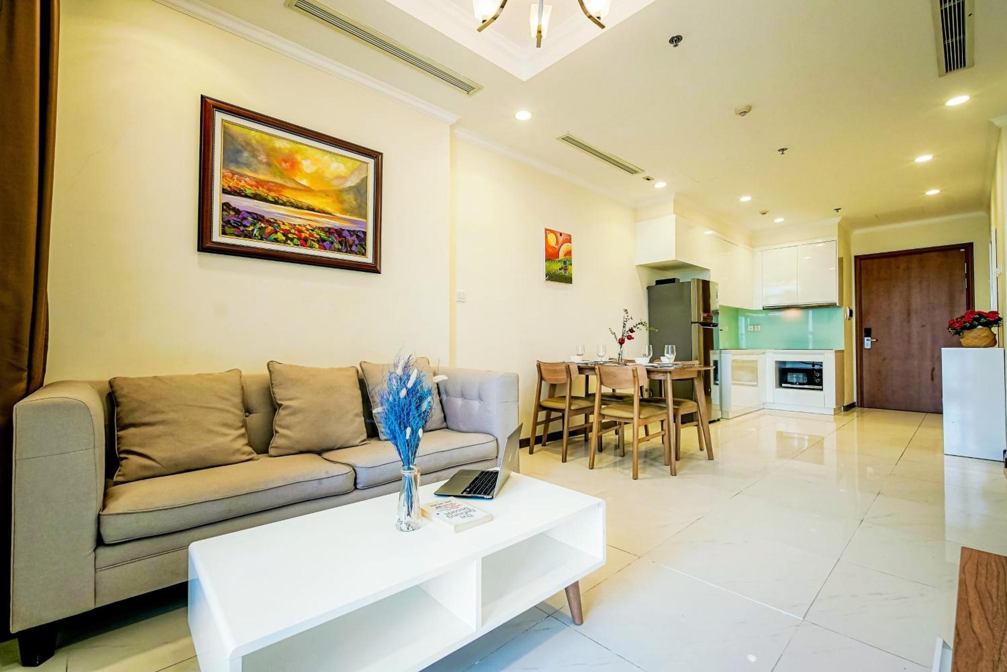 Mott Haven Apart - Vinhomes Central Park, Landmark 81 Area & Ice Rink Ho Chi Minh-stad Buitenkant foto