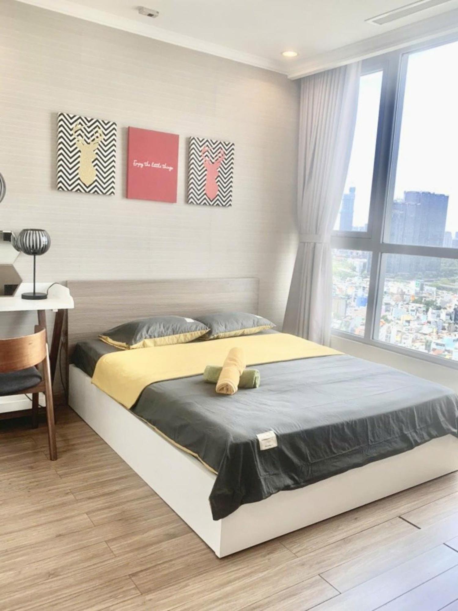 Mott Haven Apart - Vinhomes Central Park, Landmark 81 Area & Ice Rink Ho Chi Minh-stad Buitenkant foto